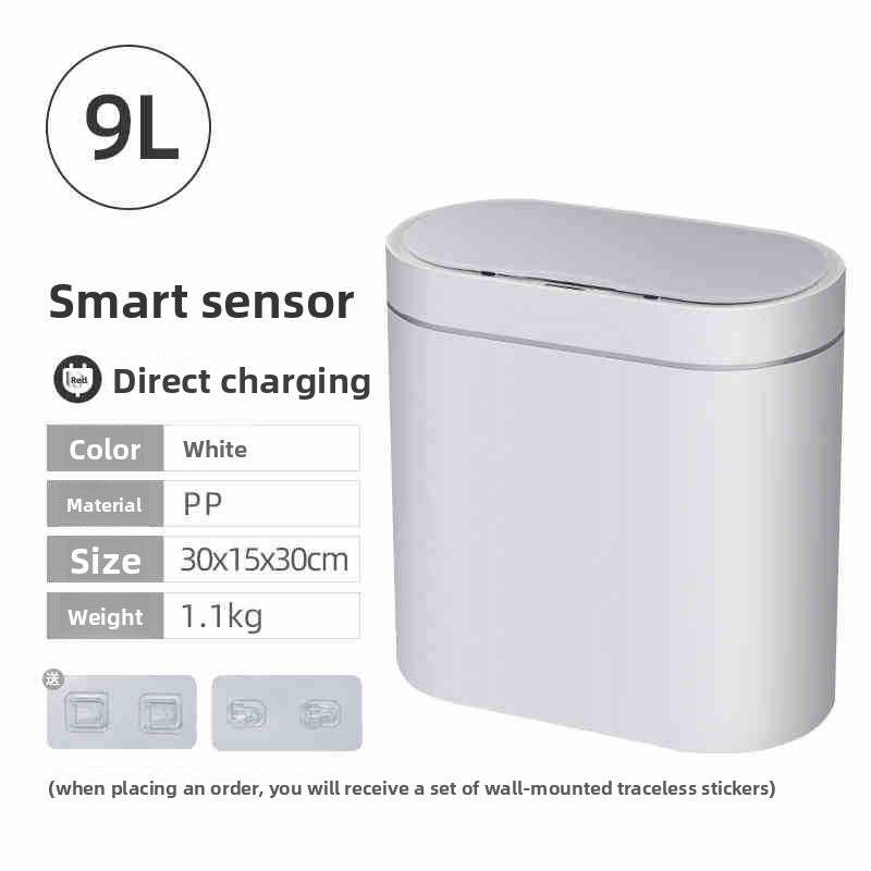 Intelligent sensor-based trash can