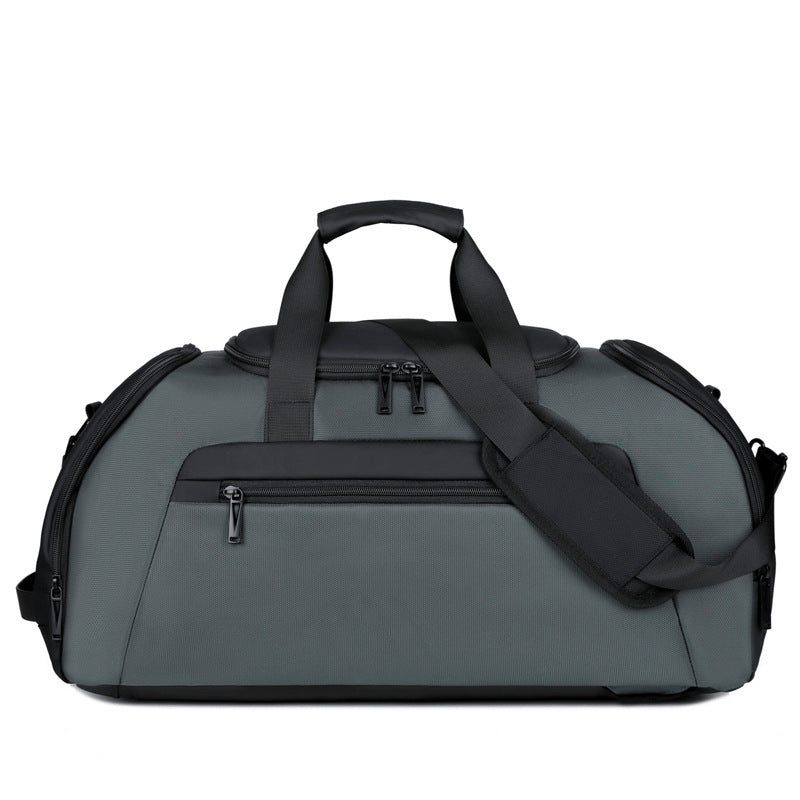 Vacuum Compression Travel Backpack with Dry-Wet Separation