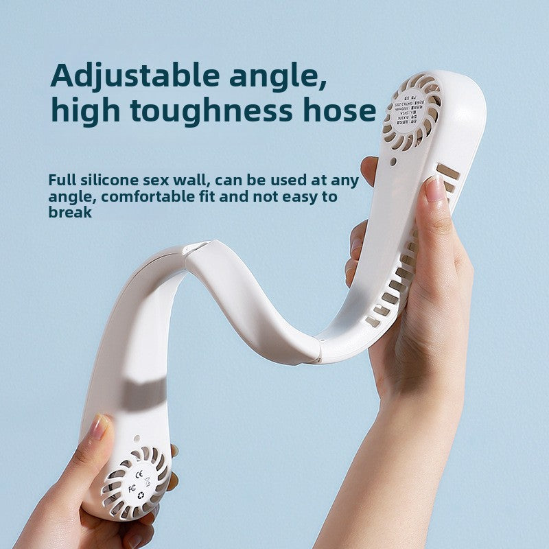 Silent charging fan, fan for charging