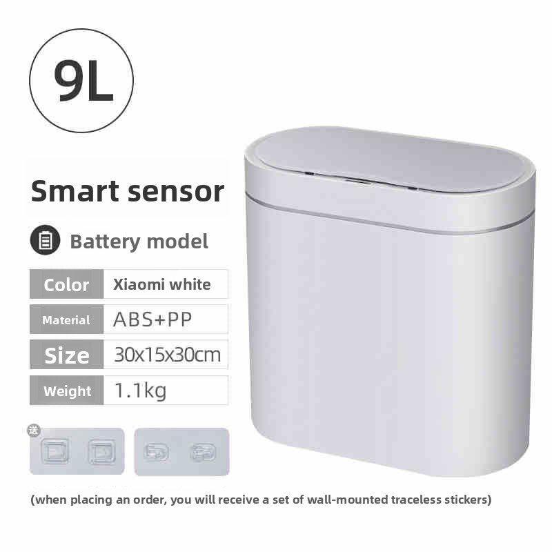 Intelligent sensor-based trash can