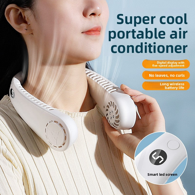 Silent charging fan, fan for charging