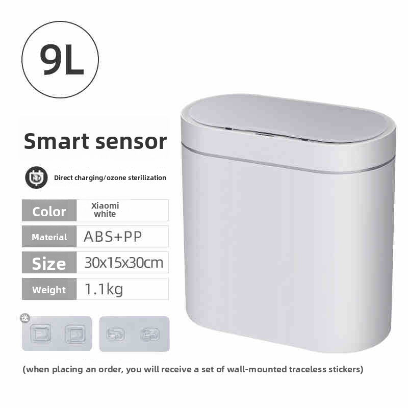 Intelligent sensor-based trash can