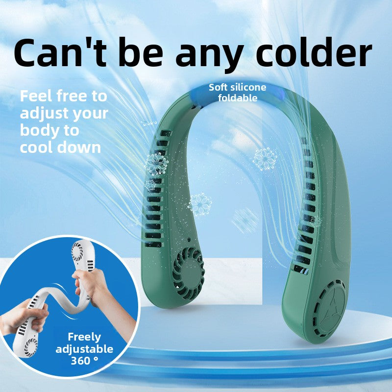 Silent charging fan, fan for charging