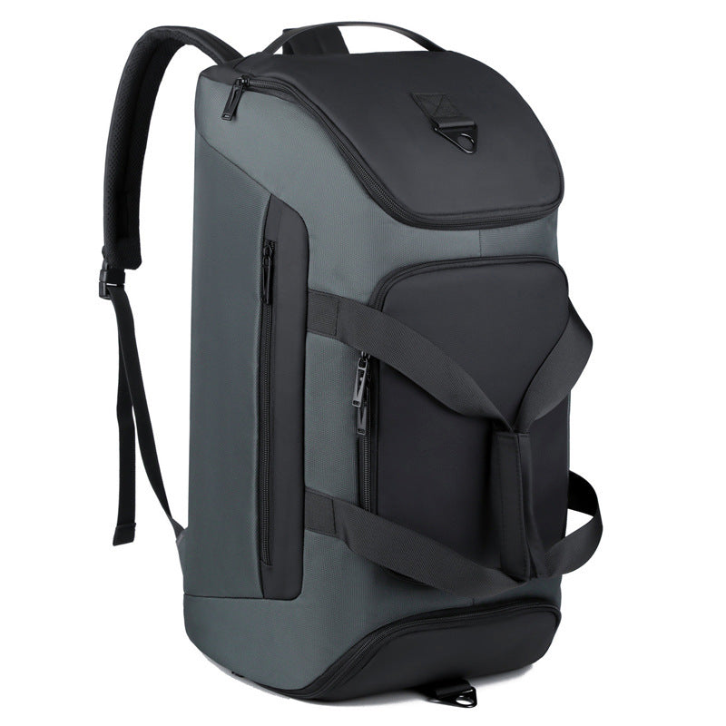 Vacuum Compression Travel Backpack with Dry-Wet Separation