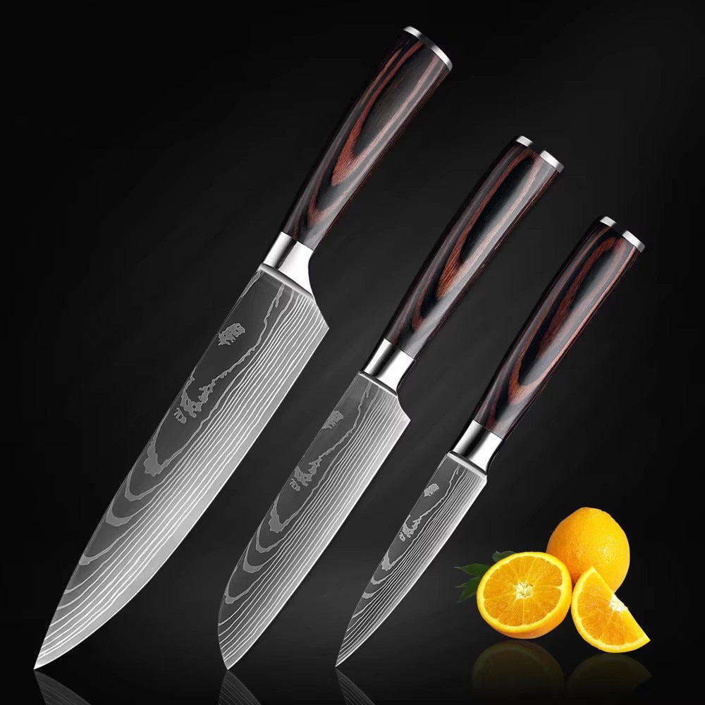 Damascus steel knife