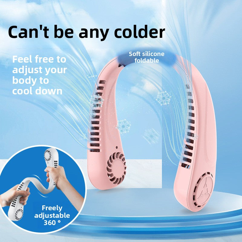 Silent charging fan, fan for charging
