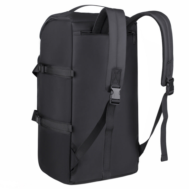 Vacuum Compression Travel Backpack with Dry-Wet Separation