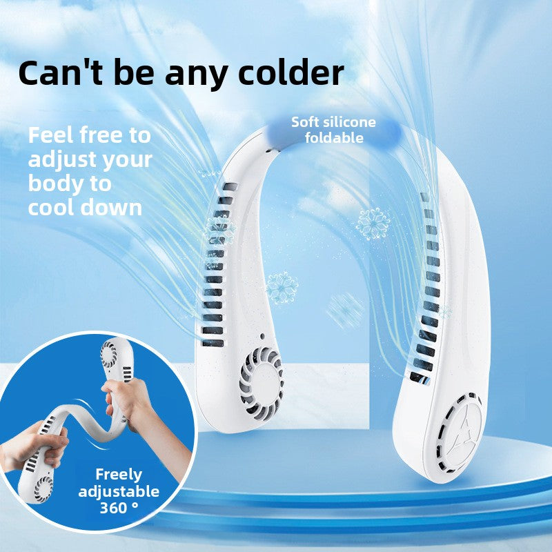 Silent charging fan, fan for charging