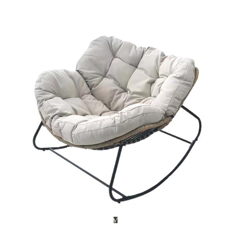 Lazy Bird&#039;s Nest Rocking Chair Lounge Chair Balcony Home Leisure Single Sofa Living Room Light Luxury Rocking Chair Adults Can Sleep