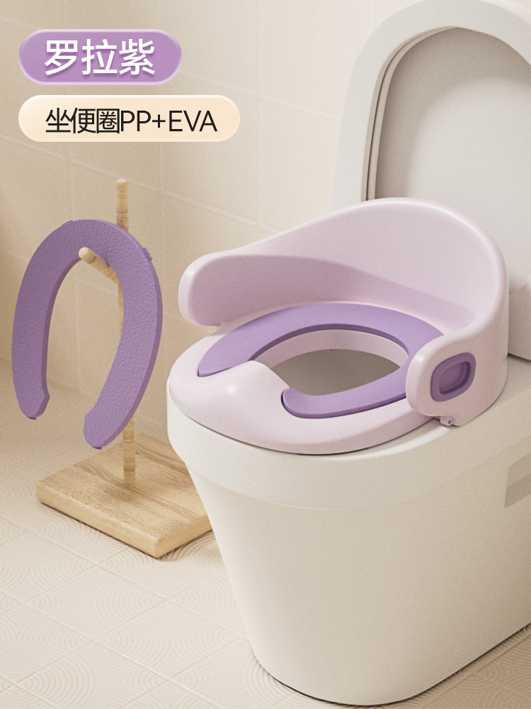 Children&#039;s Toilet Seat For Boys And Girls, Special Large Toilet Stool, Seat Cushion And Toilet Rack For Boys And Girls.