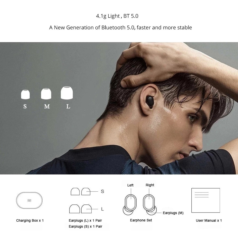 For Xiaomi Redmi Redmi Airdots 2/S/3 SE Wireless Bluetooth Headset Redmi In-ear