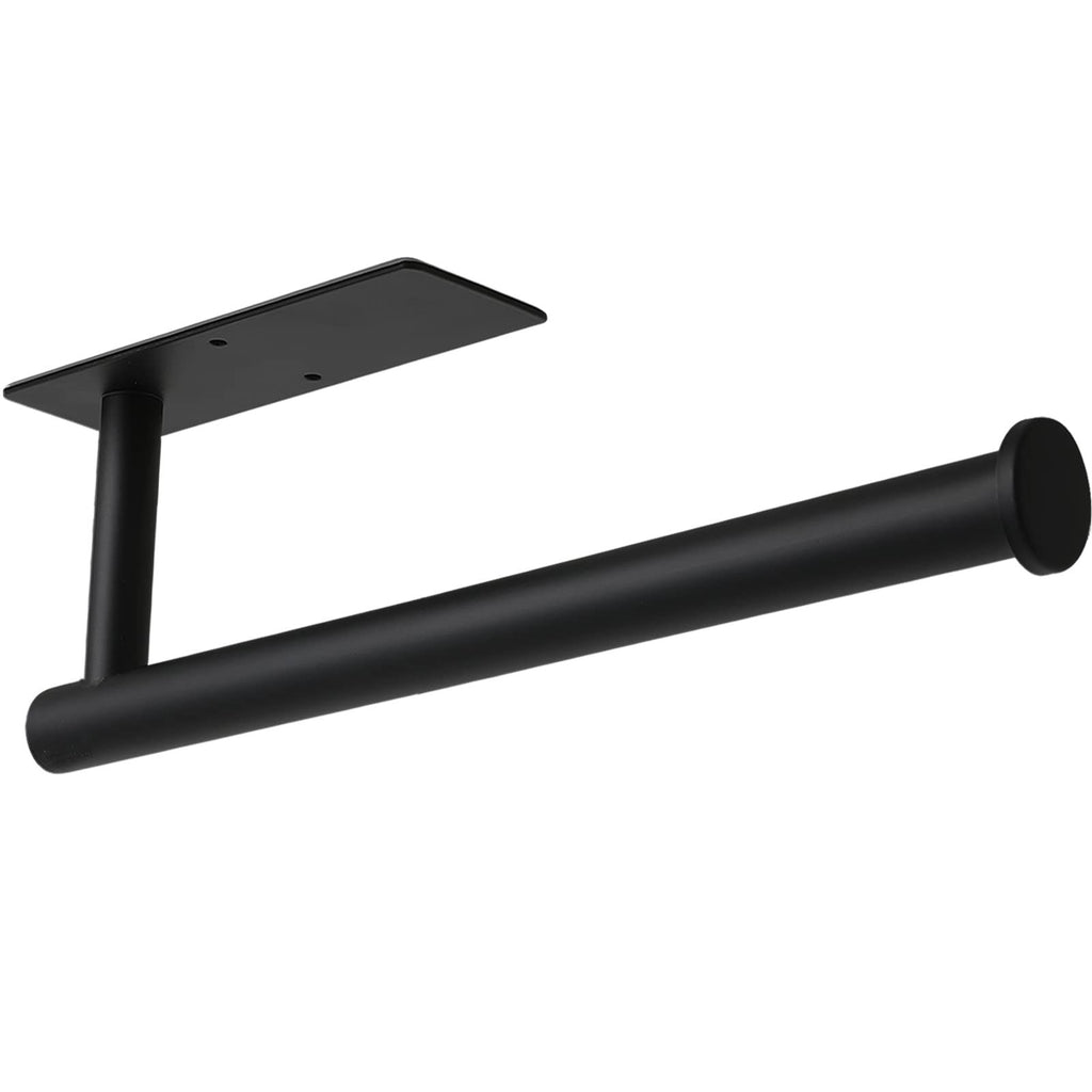 Kitchen Paper Towel Rack Stainless Steel Punch-free Wall-mounted Vertical Wall Rack Bracket