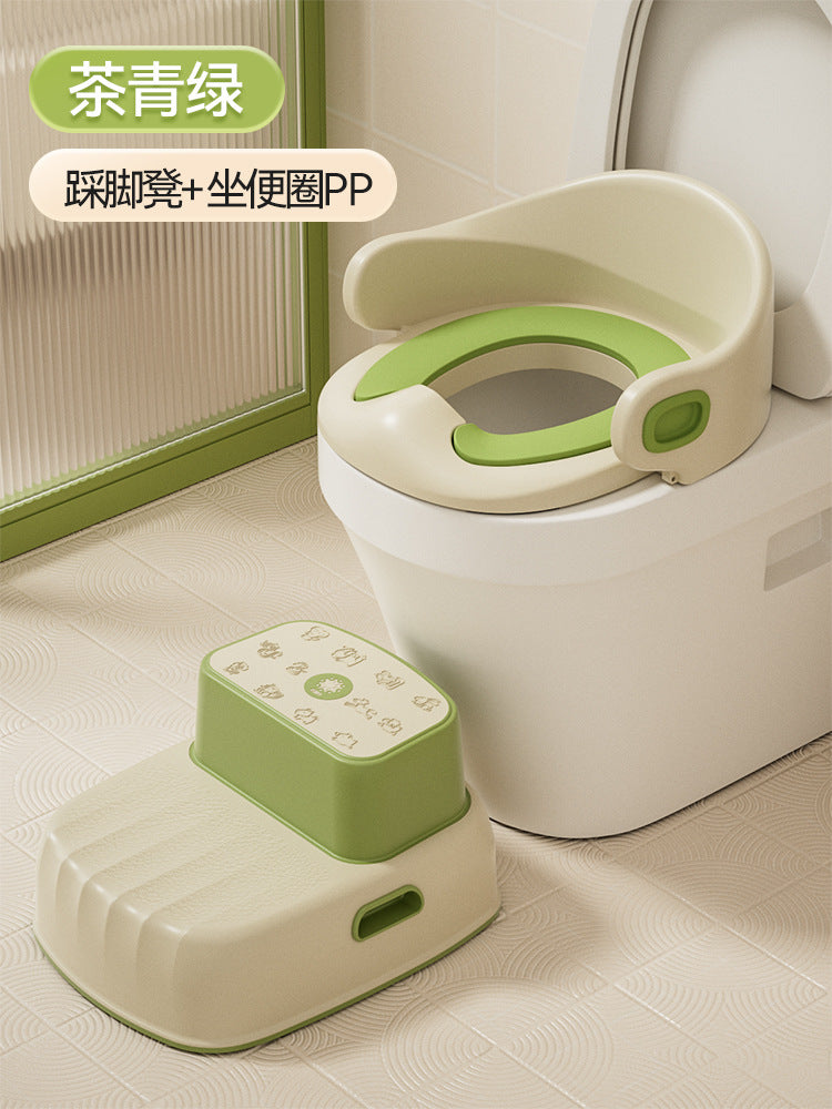 Children&#039;s Toilet Seat For Boys And Girls, Special Large Toilet Stool, Seat Cushion And Toilet Rack For Boys And Girls.