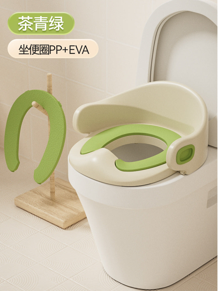 Children&#039;s Toilet Seat For Boys And Girls, Special Large Toilet Stool, Seat Cushion And Toilet Rack For Boys And Girls.