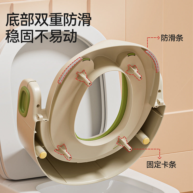 Children&#039;s Toilet Seat For Boys And Girls, Special Large Toilet Stool, Seat Cushion And Toilet Rack For Boys And Girls.