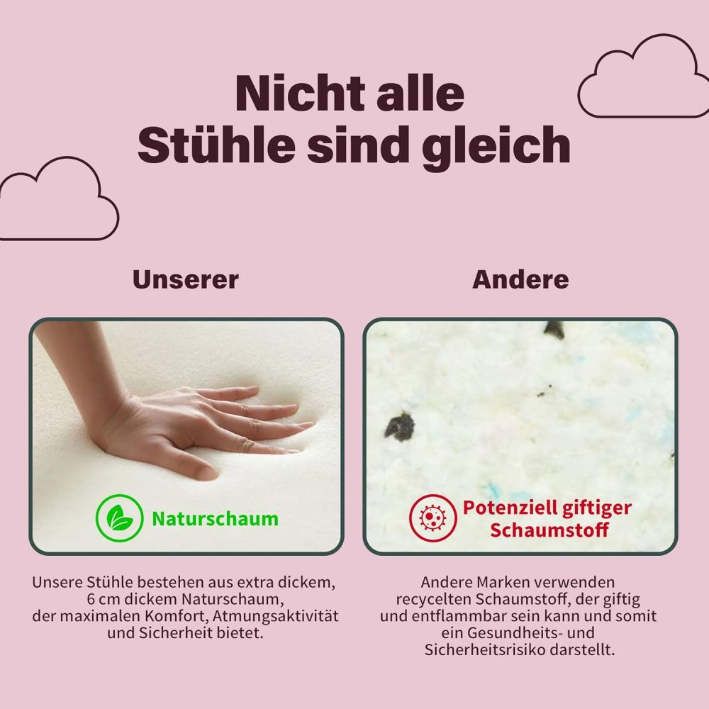 Bürostuhl Höhenverstellbar Drehstuhl Samt Bürosessel Schminkstuhl mit Rädern,Sessel Samtstuhl Für Schlafzimmer/Arbeitszimmer