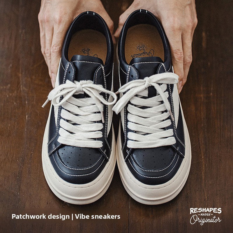 Retro Patchwork Casual Shoes