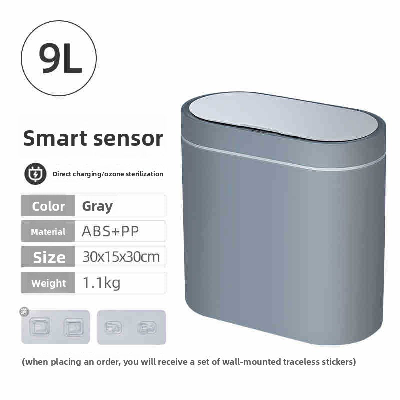 Intelligent sensor-based trash can