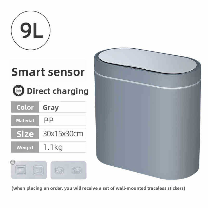 Intelligent sensor-based trash can