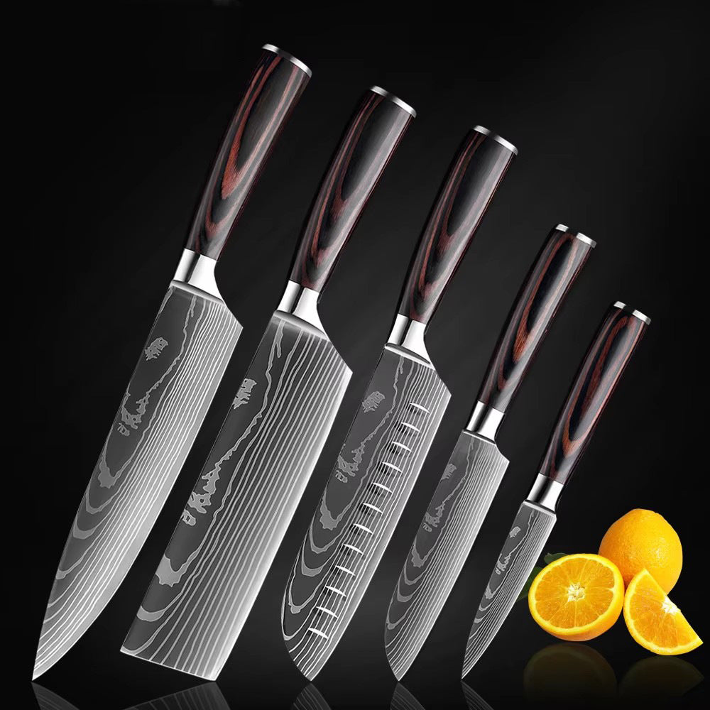 Damascus steel knife