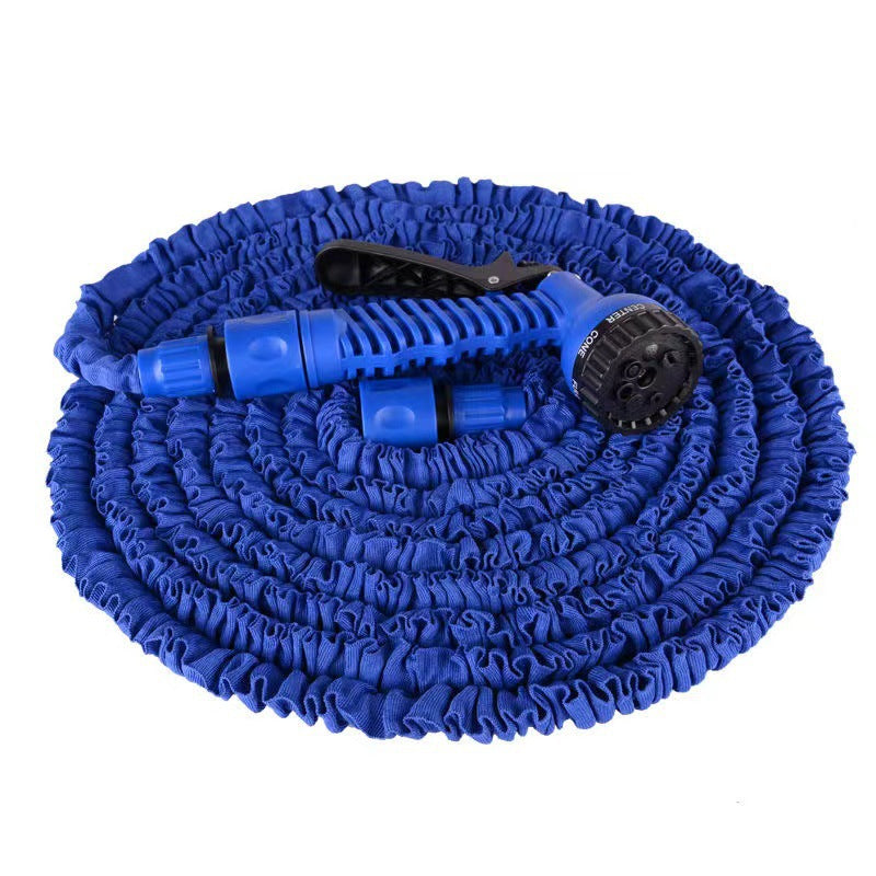 Summer car wash retractable water pipe