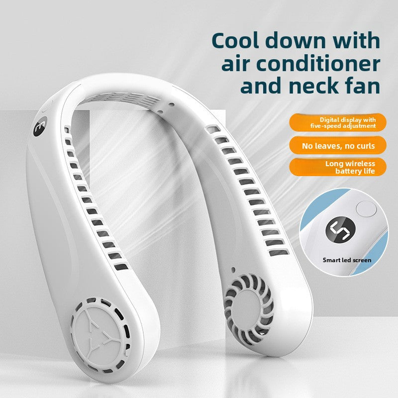Silent charging fan, fan for charging