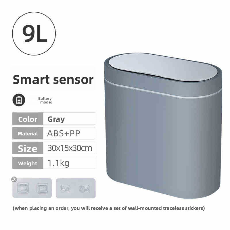 Intelligent sensor-based trash can