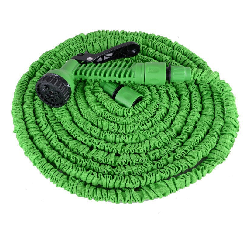 Summer car wash retractable water pipe
